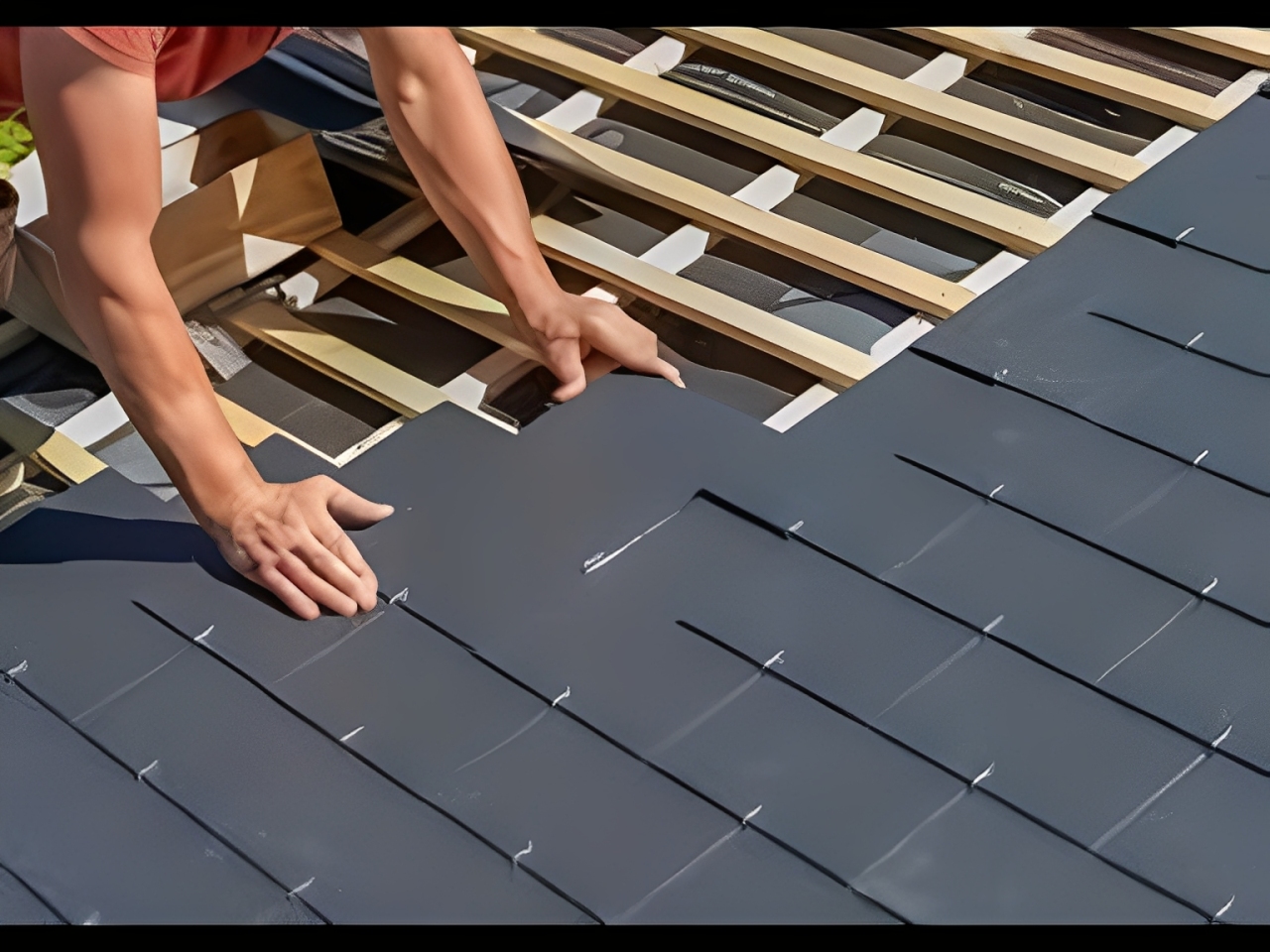 installation for roof