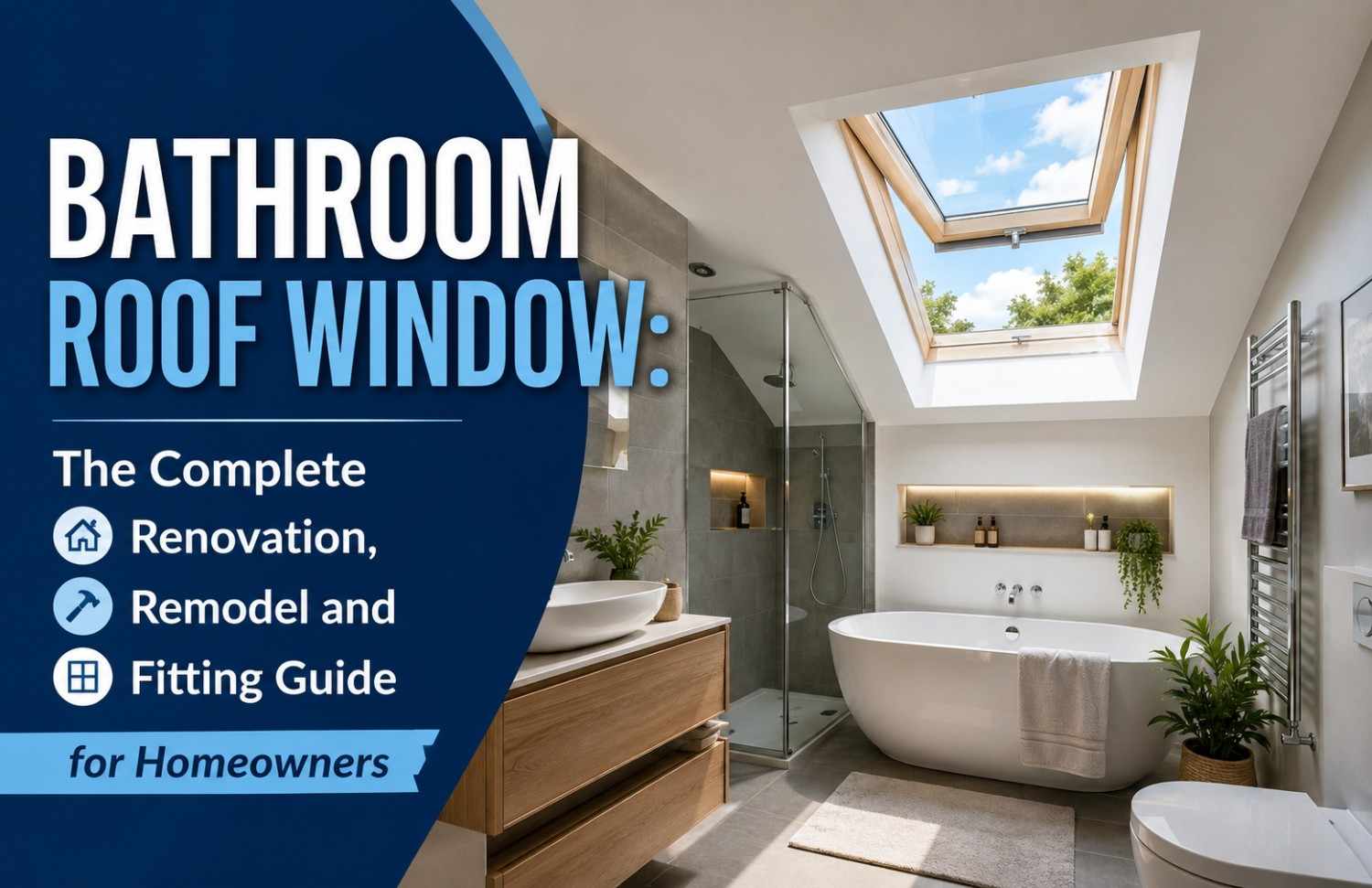Bathroom Roof Window: The Complete Renovation, Remodel and Fitting Guide for Homeowners