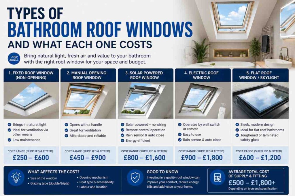 Bathroom Roof Window