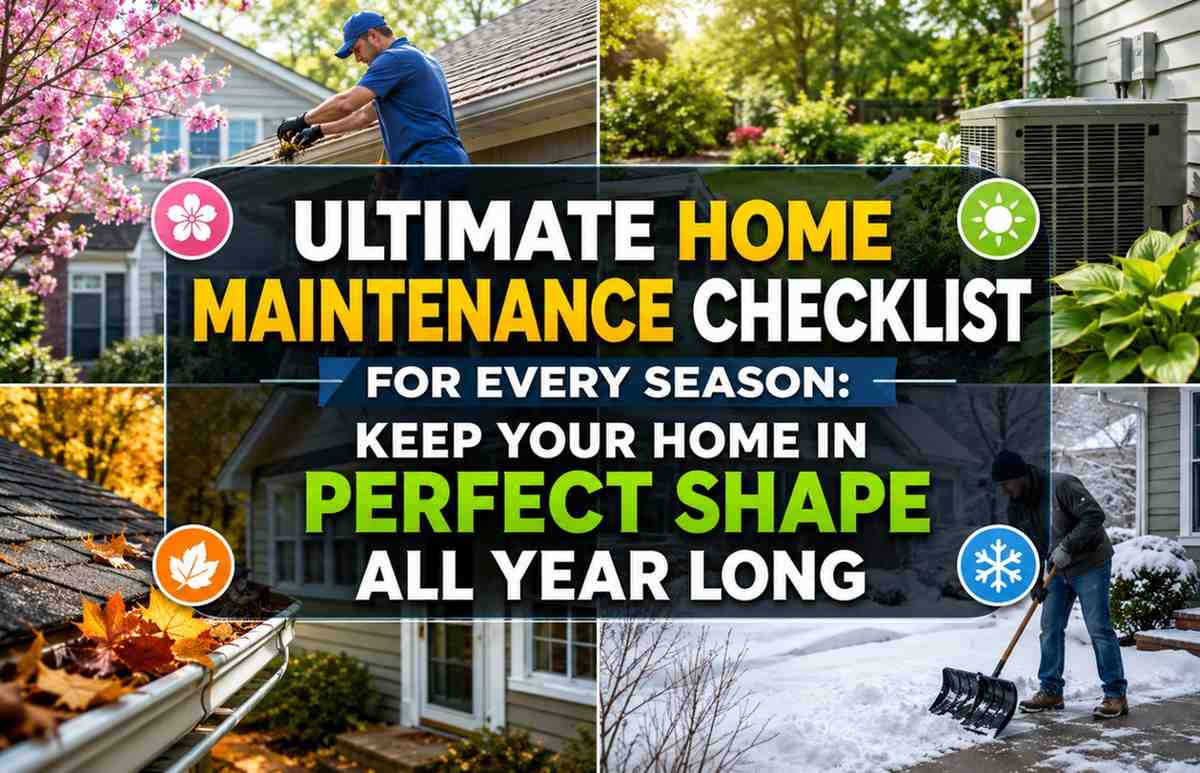 Home Maintenance Checklist