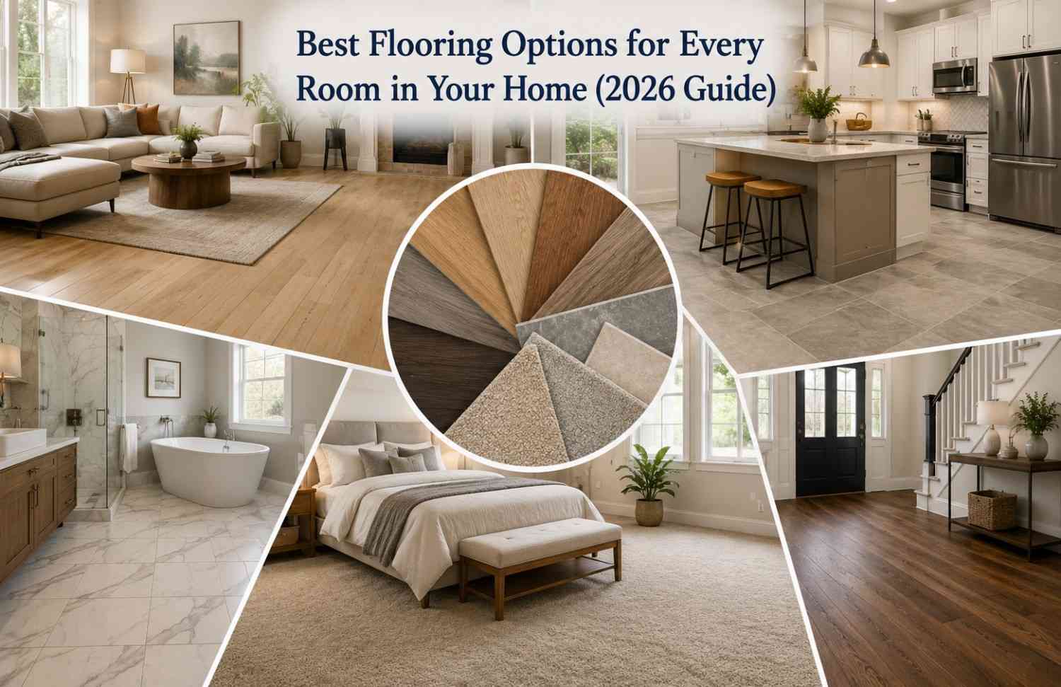 Best Flooring Options for Every Room in Your Home (2026 Guide)