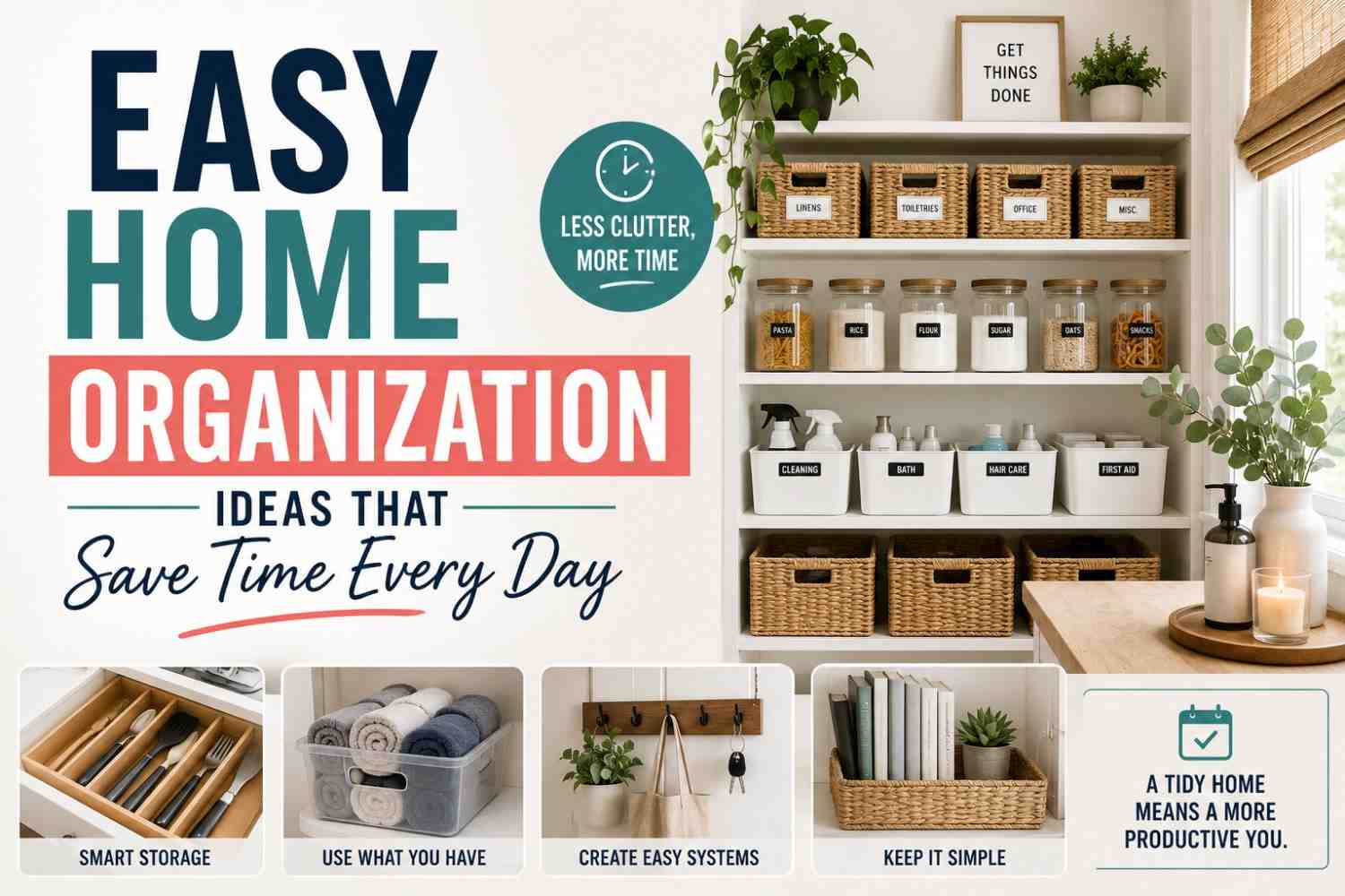 Home Organization Ideas
