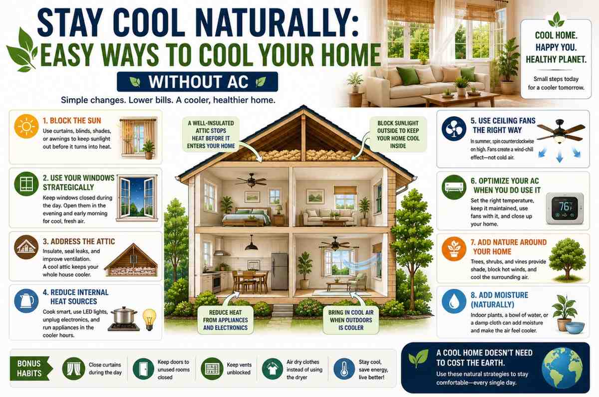 cool your home without AC