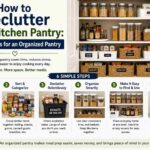 how to declutter your kitchen pantry