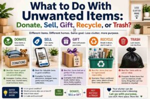 What to Do With Unwanted Items