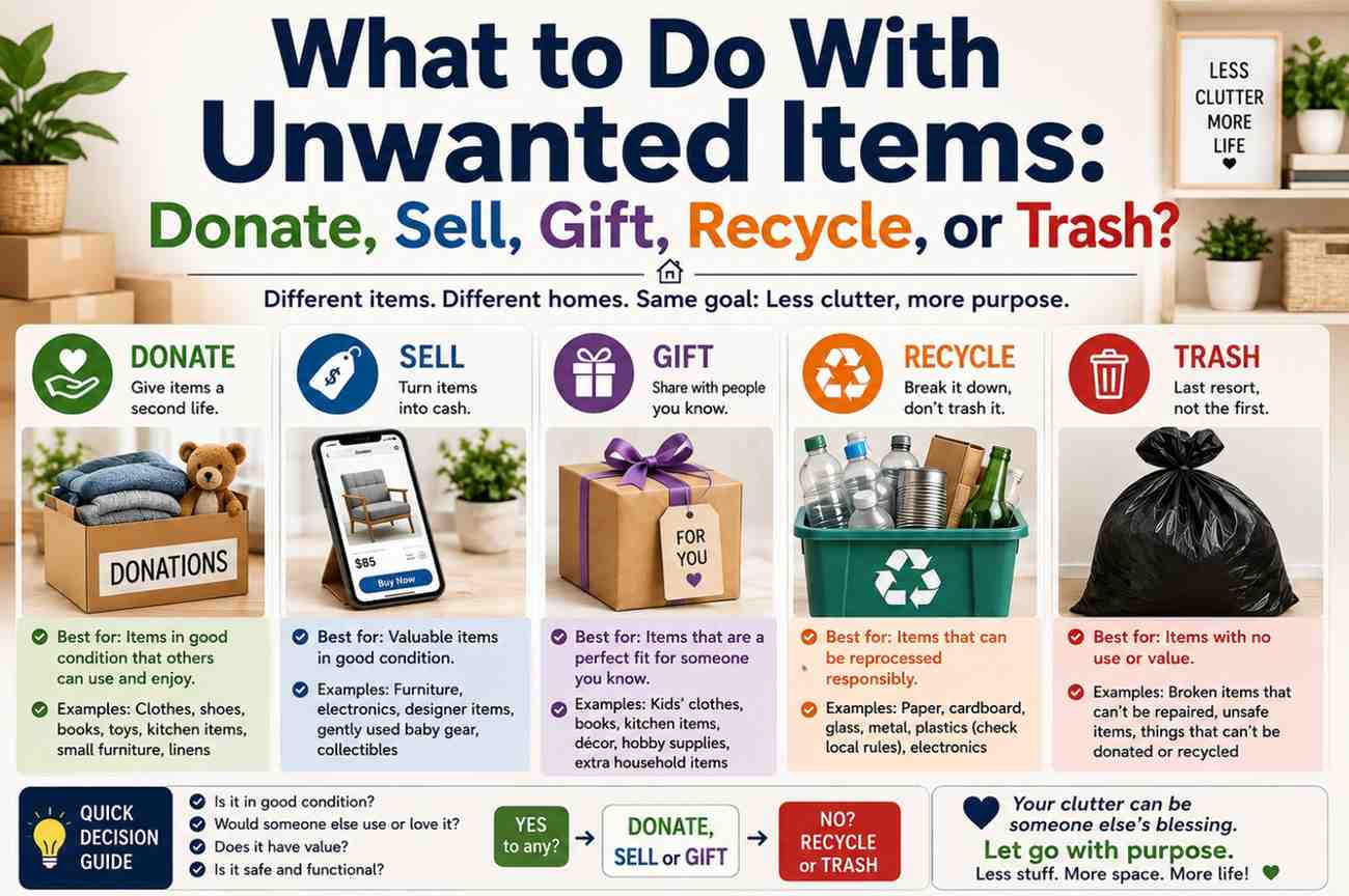 What to Do With Unwanted Items
