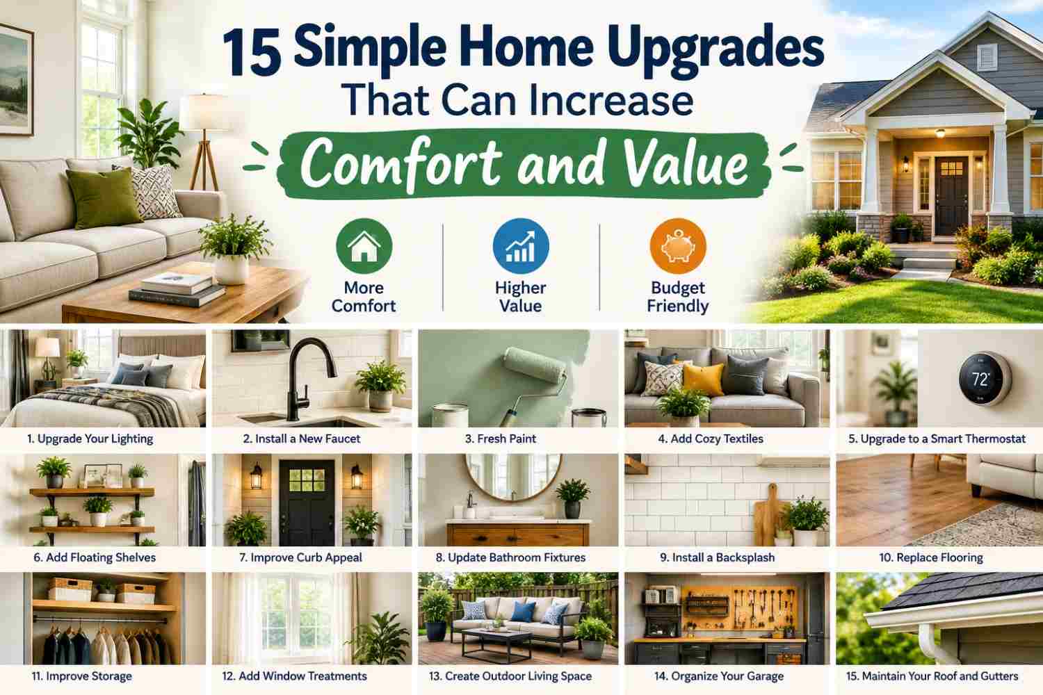 simple home upgrades